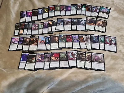 MTG Sorcery Lot Of 55 Cards(BLACK ONLY) Night TerrorsReave SoulDuressVampires • $19.99