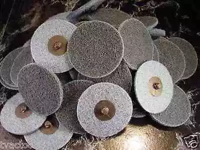 $25 • Buy 25p 3  FINE ROLL LOCK SANDING DISC Roloc Scotch Pads Made In USA ! Heavy Duty