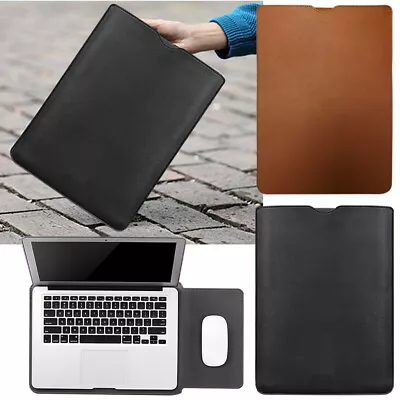 Sleeve Slim Leather Laptop Bag Case For Apple IPad Macbook Pro Air 13 14 15 16'' • £5.84