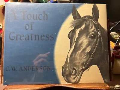 Touch Of Greatness C W ANDERSON 1945 1st Ed DJ Horse Horses Equestrian Classic • $62.50