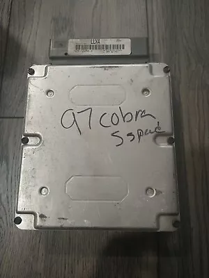 1996 1997 Ford Mustang Cobra Engine Computer ECM ECU M/T F6ZF-12A650-JE LLX4 • $199.99