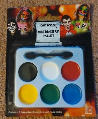 Amscan Mini Face Paint Makeup Pallet  • £5