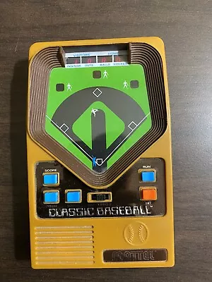 Mattel Classic Baseball Handheld Electronic Game. Works! • $12.59