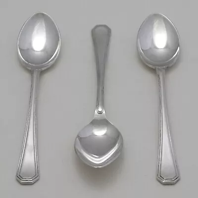ATHENIAN Design MAPPIN & WEBB Sheffield Silver Service Cutlery 3 Teaspoons 13 Cm • $18.61