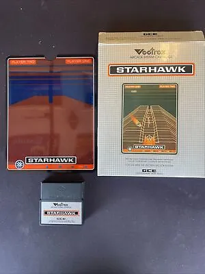Starhawk - Vectrex Complete Game With Overlay Tested • $54.99
