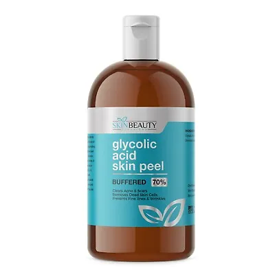 4 Oz Glycolic Acid Skin Peel Buffered 70% -Acne Wrinkles Scars Pores • $34