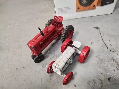 £21.15 • Buy Vintage Ertl, Fordson Model F Tractor, 1/16  And Farmall Lot