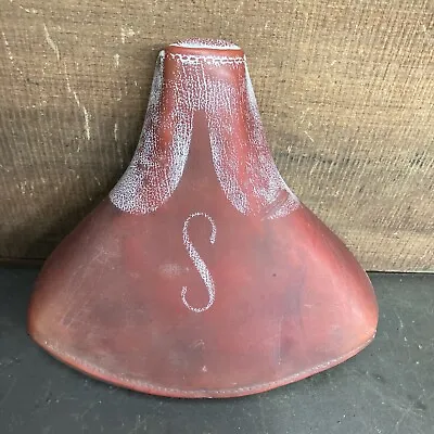 Vintage / Schwinn Red “S” Mesinger Bicycle Seat / Saddle • $34