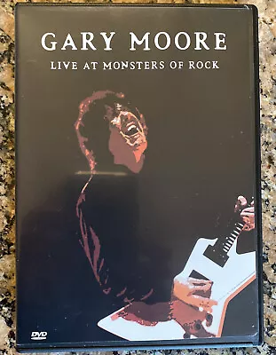 Gary Moore Live At Monsters Of Rock Like New DVD 2003 Free Shipping • $24.88