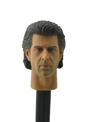 1/6 Head Sculpt Lethal Weapon Mad Max Mel Gibson Fit 12  Hot Toy COO Figure Body • $18.99