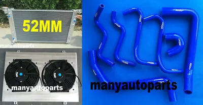 Aluminum Radiator & Shroud Fan Hose For COMMODORE VT-VX 3.8 V6 L67 Supercharged • $280