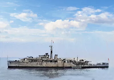 £29.99 • Buy Hms Amethyst - Limited Edition Art (25) 