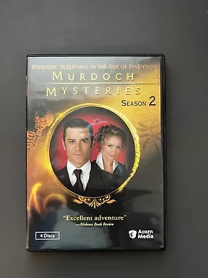 Murdoch Mysteries Season 2 DVD 2010 4 Disc Set • $9.60