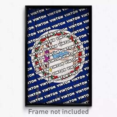 Vinton Virginia Poster (VA City Souvenir 11x17 Town Print) • $24.99