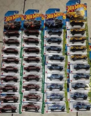 Lot Of (38) '55 Chevy Bel Air Gasser Hot Wheelsorangeblueyellow!!!!!!!!!!!!!! • $90