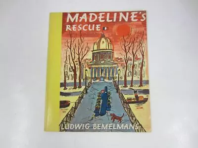 MADELINE'S RESCUE Story And Pictures Paperback Book By Ludwig Bemelmans • $9.99