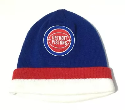 Mitchell & Ness Detroit Pistons Beanie Skull Cap Hardwood Classics • $14.99