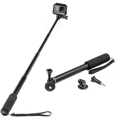 Extendable Selfie Stick Monopod For Xiaomi Yi Camkong Action Camera • £12.99