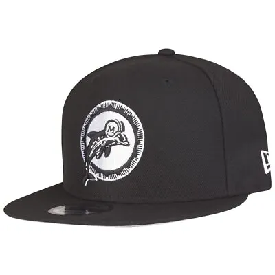 New Era 9Fifty Snapback Cap - Retro Miami Dolphins Black • £34.90