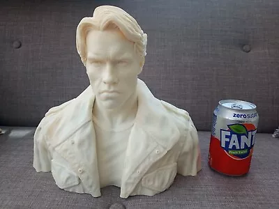 £50 • Buy Schwarzenegger The Terminator Head Bust Prop Approx 1:2 Scale Tech Noir