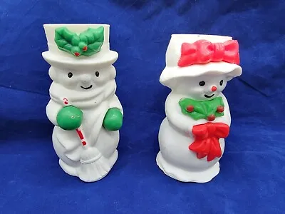 Vintage AVON Mrs. Snowlight Bayberry Fragrance Candle's-Set Of 2 • $14.95