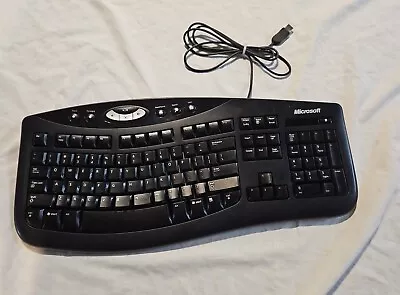 Microsoft Comfort Curve Ergonomic Keyboard 2000 V1.0 KU0459 • $18