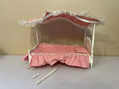 $49.99 • Buy CO174 Vintage Barbie Suzy Goose Canopy Bed Spread Mattress Pillow