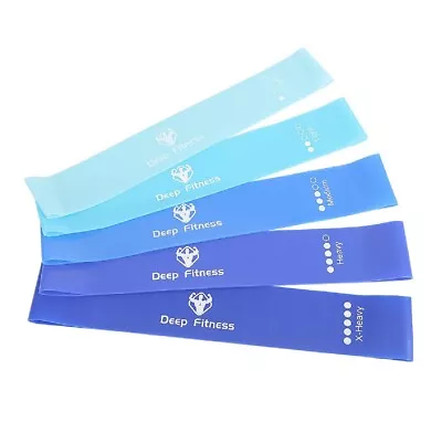 5X Resistance Bands Power Heavy Strength Exercise Fitness Gym Crossfit Yoga Loop • $7.89