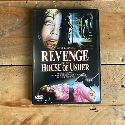 Revenge In The House Of Usher DVD - Jess Franco - Arrow Films 2004 • £10