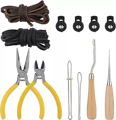 12pcs Mitt Repair Kit Baseball Glove Relacing Kit Includes Leather Strips B... • $24.99