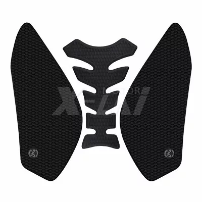 For Kawasaki NINJA ZX6R 2009 - 2019 Black Motorcycle Protector Tank Pad Side Gas • $26.25