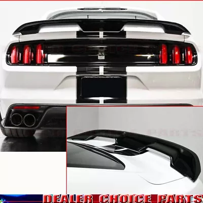 Rear Trunk Spoiler Wing For 2015-21 2022 2023 Ford Mustang GT350 500 MATTE BLACK • $56.95
