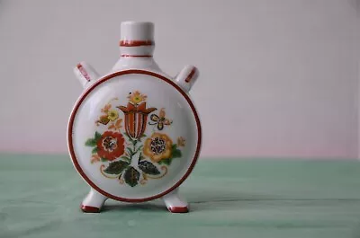 Antique Zsolnay Pecs Hungary Porcelain Miniature Barack Brandy Flask Bottle • $32.37