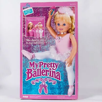 BNIB 1990 Tyco My Pretty Ballerina 16 Inch Doll • $99.47