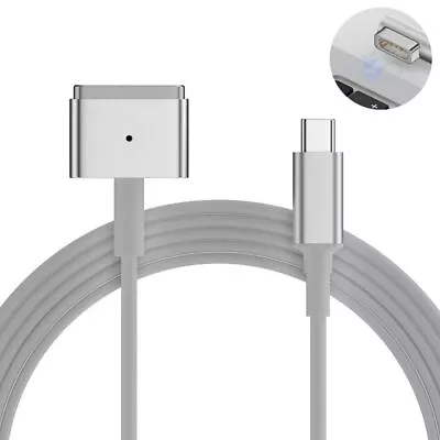 100W USB Type-C To Magsafe 1 2 Magenetic Charging Cord For Macbook Air Pro • £6.32