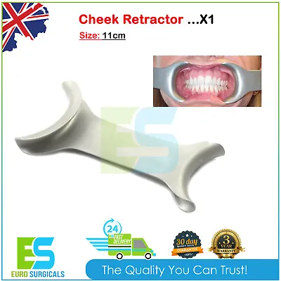 Cheek Opener Dental Stainless Steel Retractor Mouth Lip Intraoral Orthodontic CE • £4.99