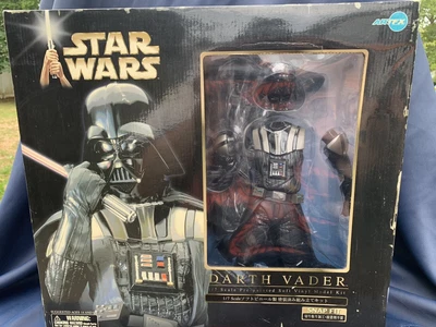 $150 • Buy 2002 Star Wars Darth Vader Kotobukiya ArtFx Vinyl Model Statue Snap Fit NIB