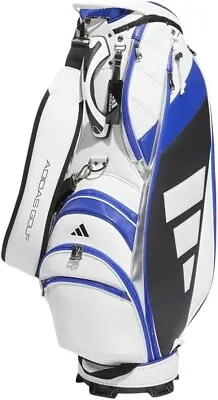 Adidas Golf Men's Caddy Bag Performance Logo 9.5 X 47 Inch White Blue NMH90 • $290