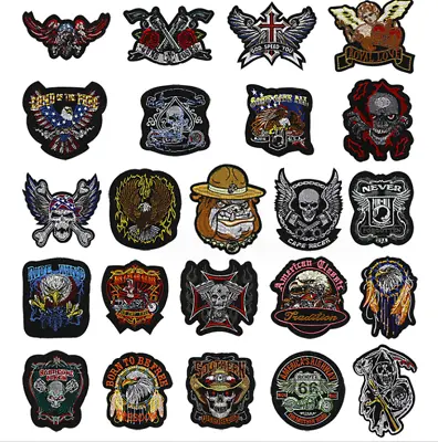 Random Lot Of 17 Rock Band Patches Iron On Music Punk Roll Heavy Metal Sew • $12.86