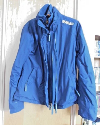 £5 • Buy Superdry ~ Boys Navy Blue Jacket ~ Size L See Desc