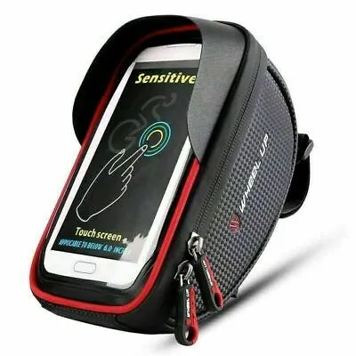 Motorcycle Bicycle Cell Phone/GPS Holder Case Bag Mount For Handlebar Waterproof • $12.99