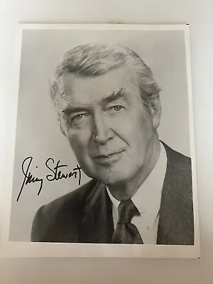 James “Jimmy” Stewart | Signed Autograph (8x10) Photo | It’s A Wonderful Life • $127.50
