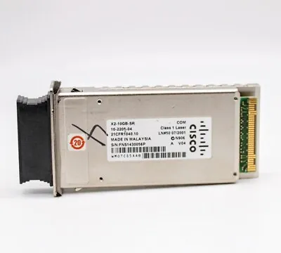 Genuine Cisco X2-10GB-SR 10GBase-SR X2 Module 10-2205-02/03/04/05/06 • $5.99