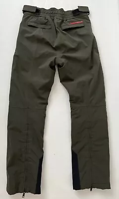 Prada Mens Ski Pants Hiking Climbing Wear Warm Waterproof Fabric Size 46 $1300 • $449.99