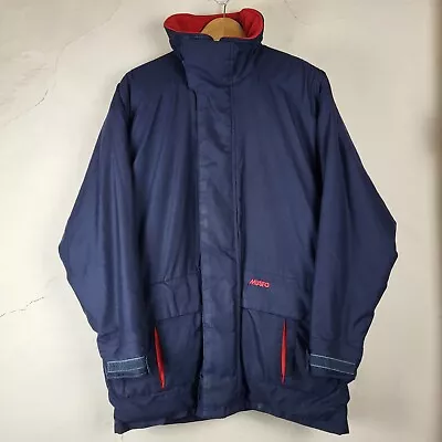 Musto Mens Small Vintage Polartec Snugs Jacket Blue Outdoors Hiking Trekking • £32.99