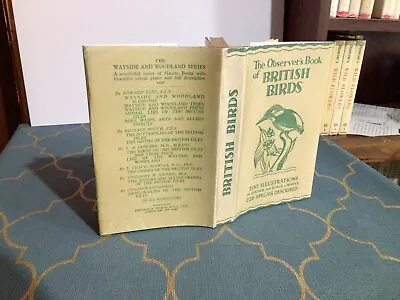 Observers Book Of British Birds 1st Edition 1937 + Copy D/J • £49.99