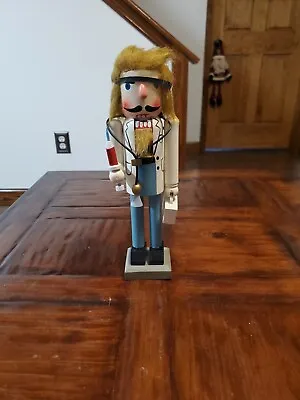 Vintage 10  Wooden Doctor Nutcracker*Rare Find* • $25