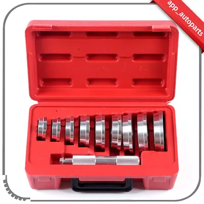 10pcs Bearing Race And Seal Install Driver Wheel Axle 9 Discs Collar Axle Tool • $54.70