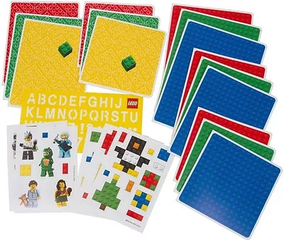 LEGO Birthday Party Card Making Kit Set *BRAND NEW* 15 CARDS Minifig Stickers • $23.98