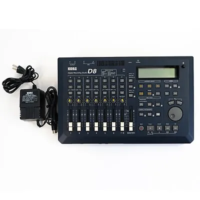 Korg D8 8-Channel Digital Recorder Multi-Track With Power Supply • $174.98